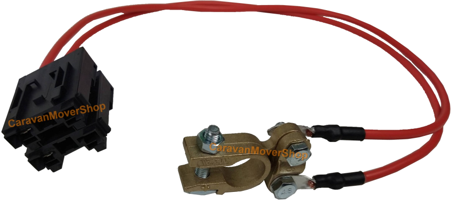 AL KO 693222 Batterieanschlusskabel rot mit Sicherunghalter 0 30 kg