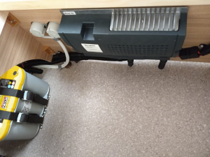 Camper QSK montage mover