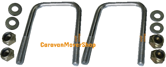 Reich 227 1023L H=14 cm Klemmplatte U Buegel mit Muttern 2 Stueckfuer Economy Comfort Standaard Stan