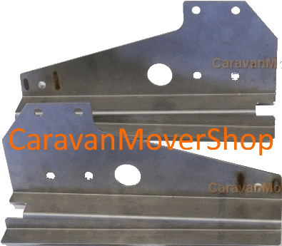 Reich 227 2151s Montageplatten AL KO Vario Mvor der Achse 5 08 kg